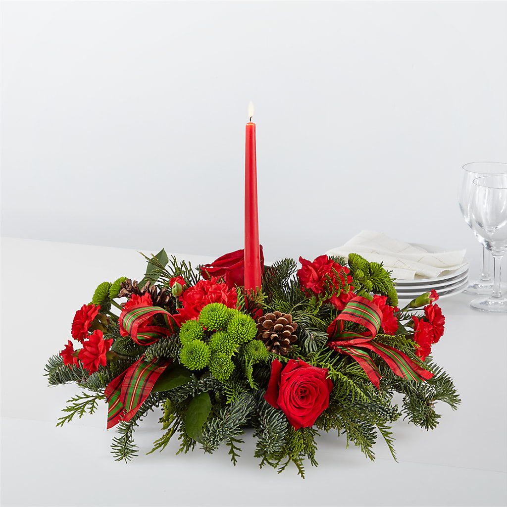 By the Candlelight Centerpiece – Princess Flowers, Las Vegas NV