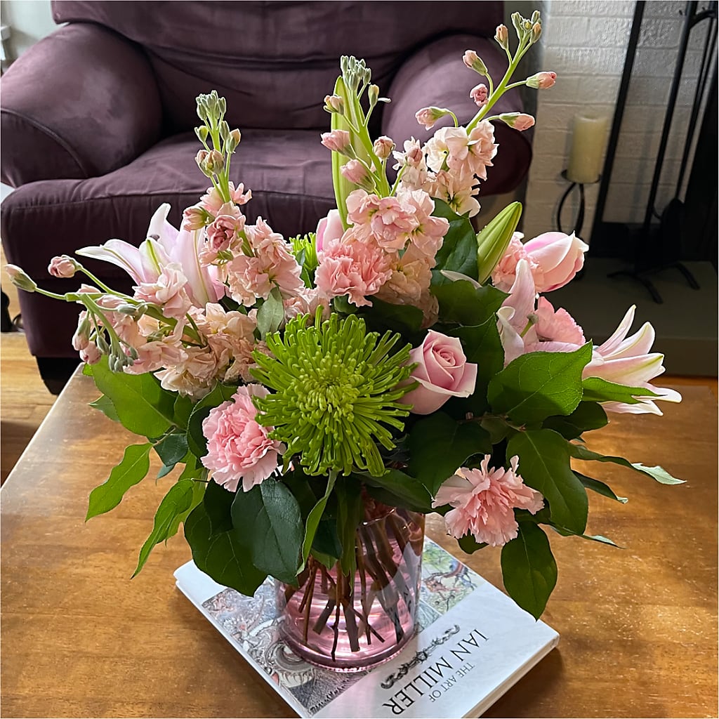 Pretty in Pink Bouquet – Princess Flowers, Las Vegas NV