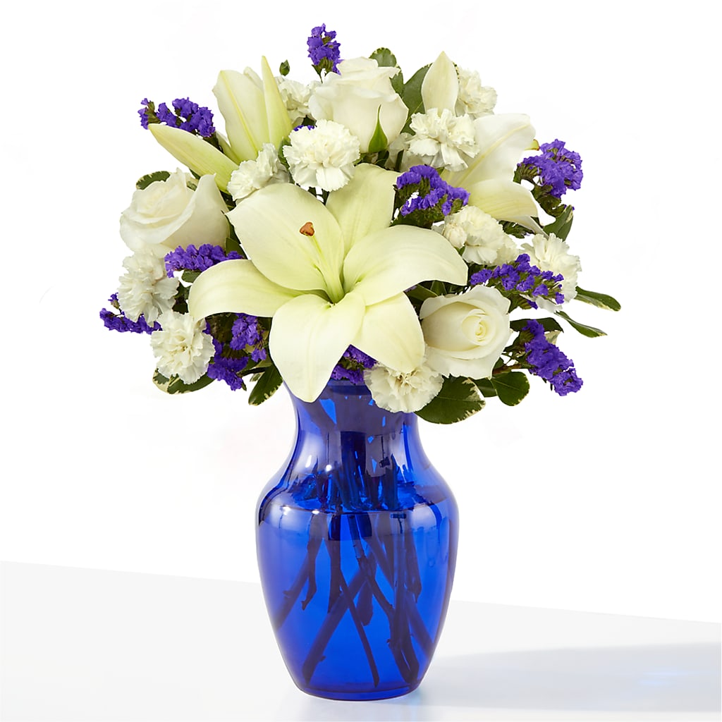 Sapphire Rush Bouquet – Princess Flowers, Las Vegas NV