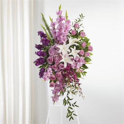 Never Alone Standing Spray –  Princess Flowers, Las Vegas NV