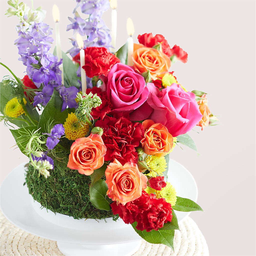 Best Year Yet Floral Cake –  Princess Flowers, Las Vegas NV